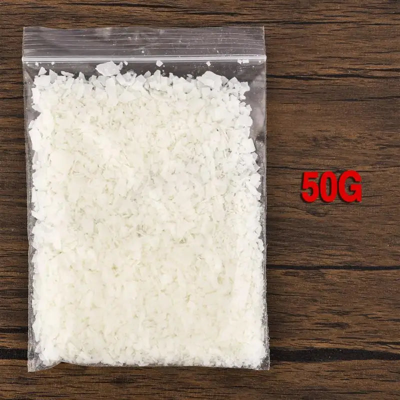 50/100/200/500/1000g Natural Soy Wax Particles Candle Wax Flakes Handmade Smokeless Scented Candle Crafts Raw Making Materials