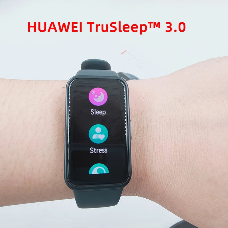 New Original HUAWEI Band 8 Smart Band All-day Blood Oxygen 1.47'' AMOLED Screen Heart Rate Smartband 2 Weeks Battery Life