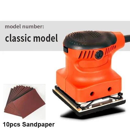 Mini Electric Sanders with Sandpaper Woodworking Tool Furniture Metal Polisher Electric Sanders Buffer Sander