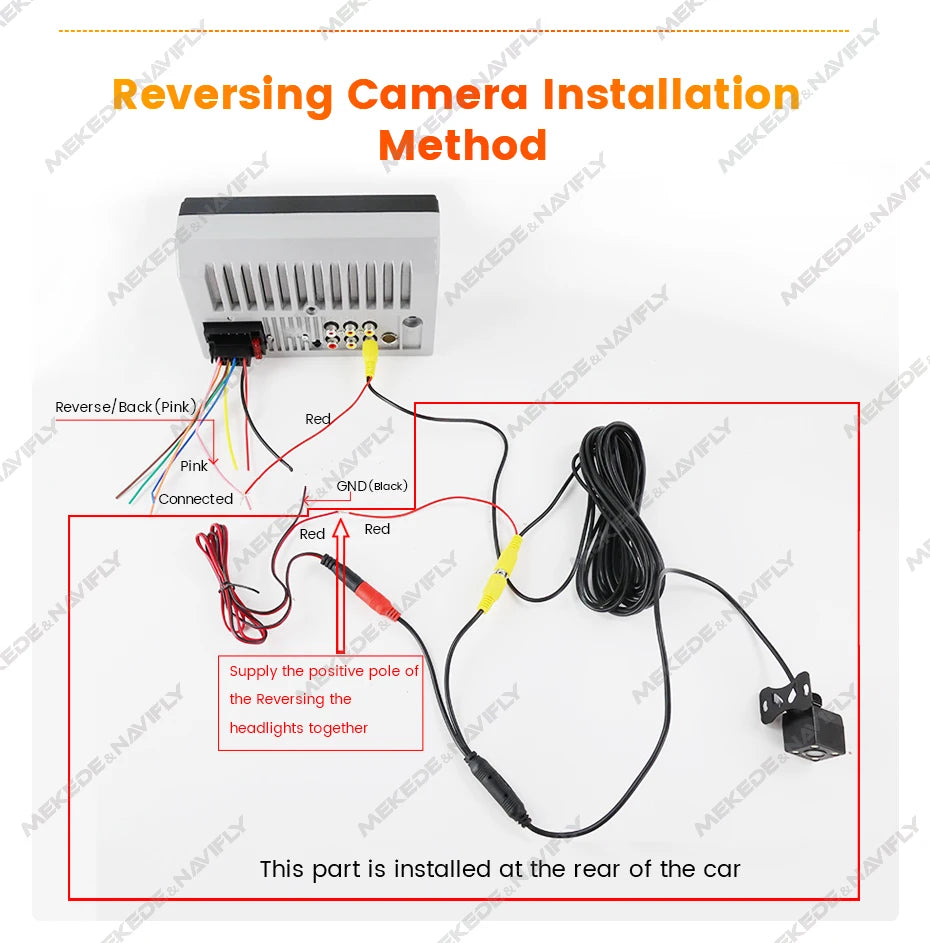 MEKEDE 7" 1Din for Universal Car Radio MP5 Touch Screen DVD Video Multimedia Player Support Mirror Lin-k BT SWC FM Camera Stereo