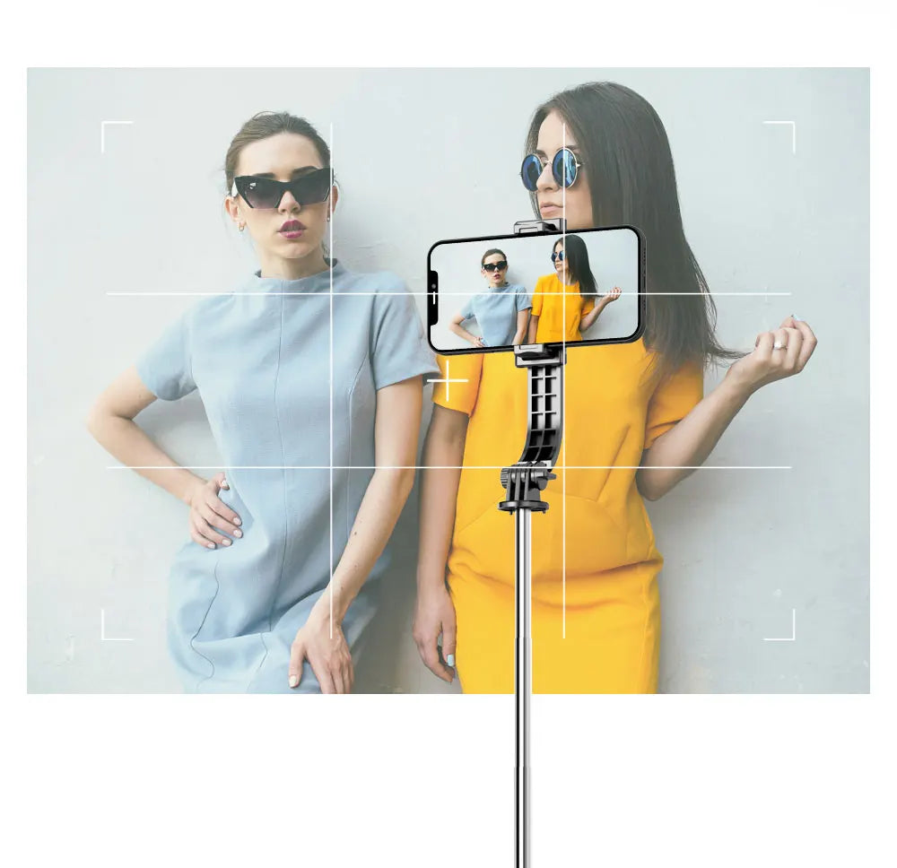 L13 Extended Version Wireless Bluetooth Selfie Stick Foldable Tripod with Remote Shutter for Android IOS 2022 Latest Hot