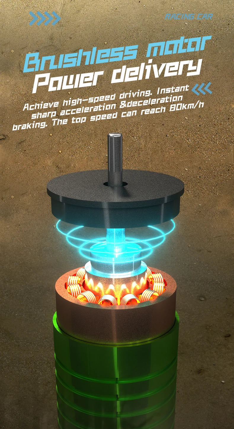 2.4G Remote Control Car 4WD Professional Racing Car SG116PRO/MAX Remote Control Car Brushless High Speed 80KM/H Off-road Drift