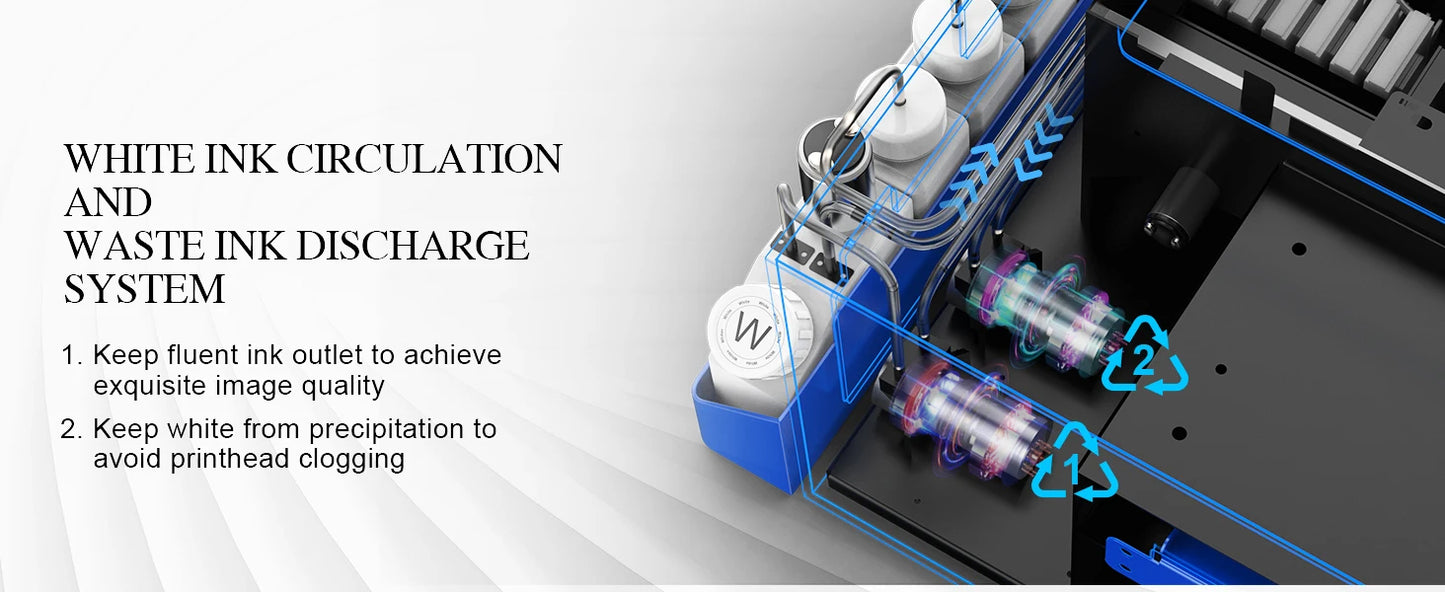DTF Printer A3 L1800 DTF Transfer Printing Machine with Roll Feeder Direct to Film Printer A3 for t shirt DIY Printing Machine