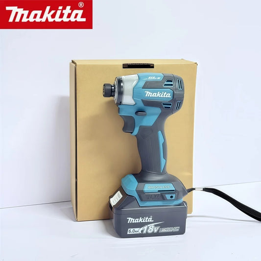 Makita DTD173 18V Cordless Brushless Impact Driver - Electric Drill Screwdriver for Wood And Bolts (Bare Machine)