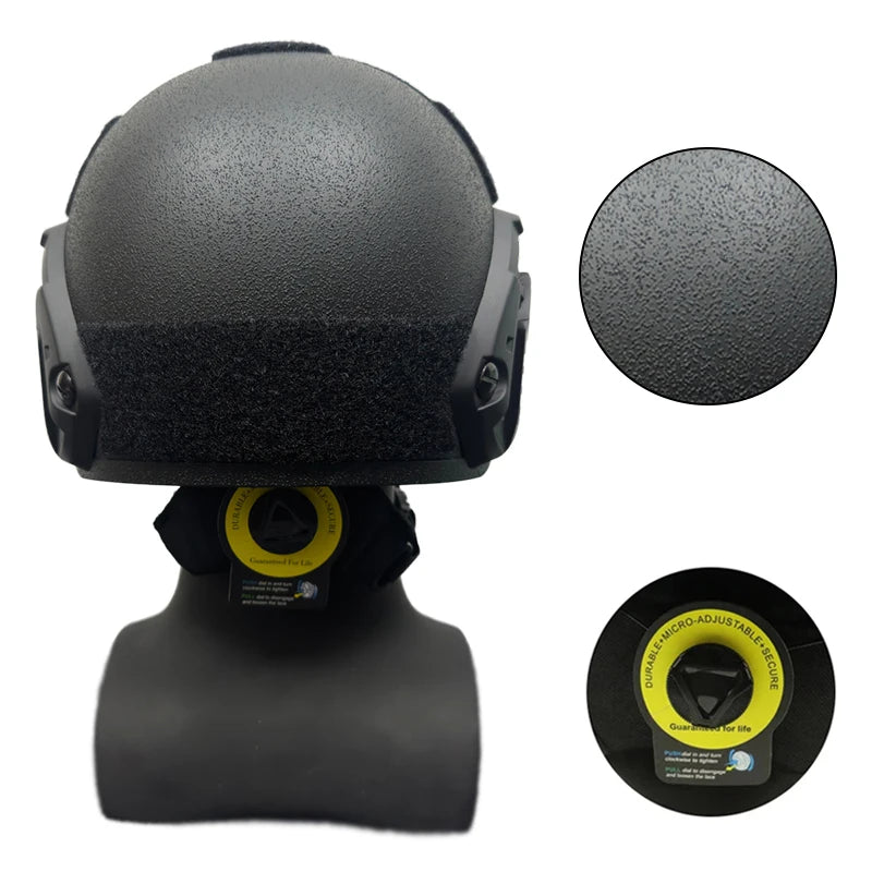 Ballistic ACH High Cut Tactical Helmet Kevla High Quality safety Helmet NIJ IIIA FAST Wendy's Suspension Pad Ballistic Helmet