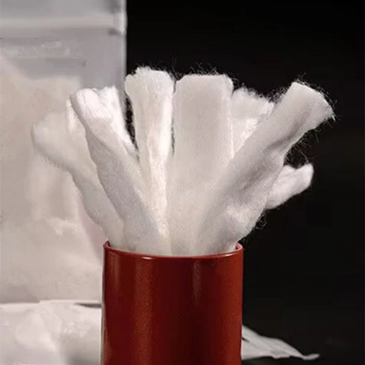 10 Strip High Quality Oil Absorbent Nine Hole Fiber Cotton For Zippo Zorro Lighter DIY Upgrade Spare Parts Inserts Accessories