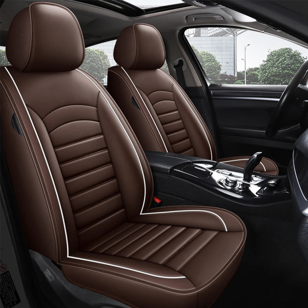 Black Car Seat Covers For Ford Focus 2 MK1 MK3 Mondeo MK4 Fiesta MK7 Fusion Kuga Ranger Explorer 5 Figo Taurus Auto Accessories