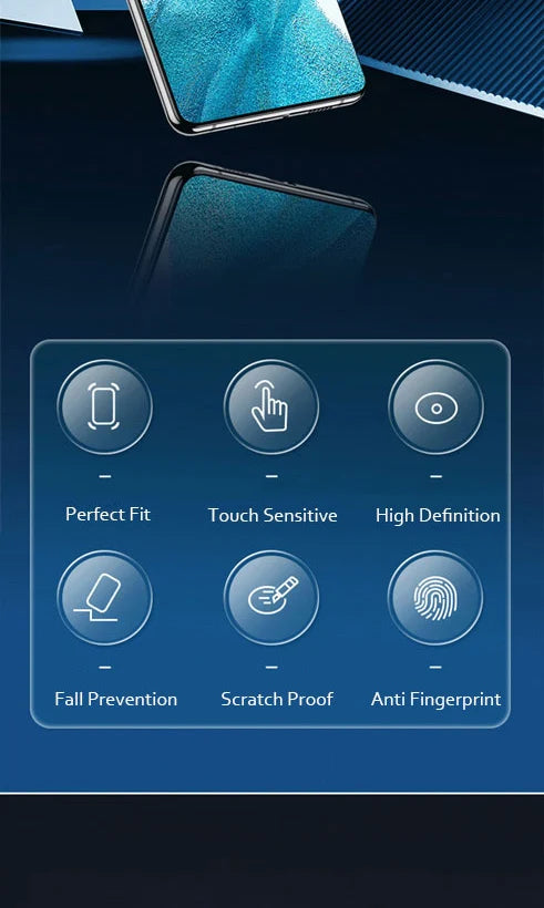 2PCS Fingerprint Unlock Tempered Glass For Samsung Galaxy S25 S24 Ultra S23 S22 Plus S21FE S23Fe S24Fe Screen Protector Glass