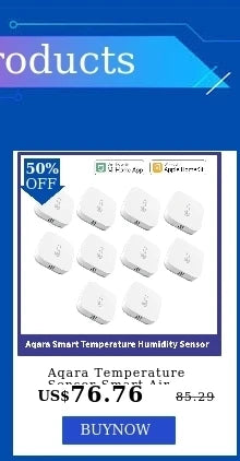 Aqara Smart Smoke Detector Sensor Zigbee 3.0 Fire Alarm Monitor Sound Alert Home Security APP Work With Xiaomi Mi home Homekit