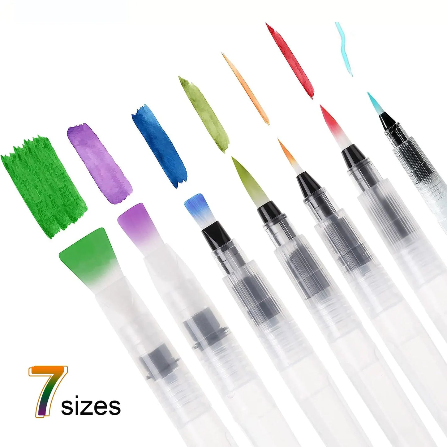 Mini Watercolor Paint Set - Portable Pocket Artist Travel Nano Art Painting Kit - 2025 New Plastic 8/15 Grid Box Miniature Color