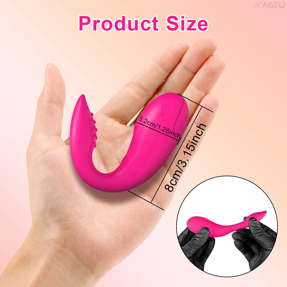 Wireless Bluetooth APP Vibrator for Women Remote Control Dildo G Spot Massager Wear Vibrating Egg Female Sex Toys for Adults 18
