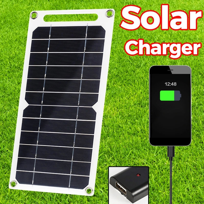 OnePlus 35W Solar Panel Power Bank with USB Waterproof Outdoor Hiking Camping Portable Battery For Mobile Phone Charging Panel