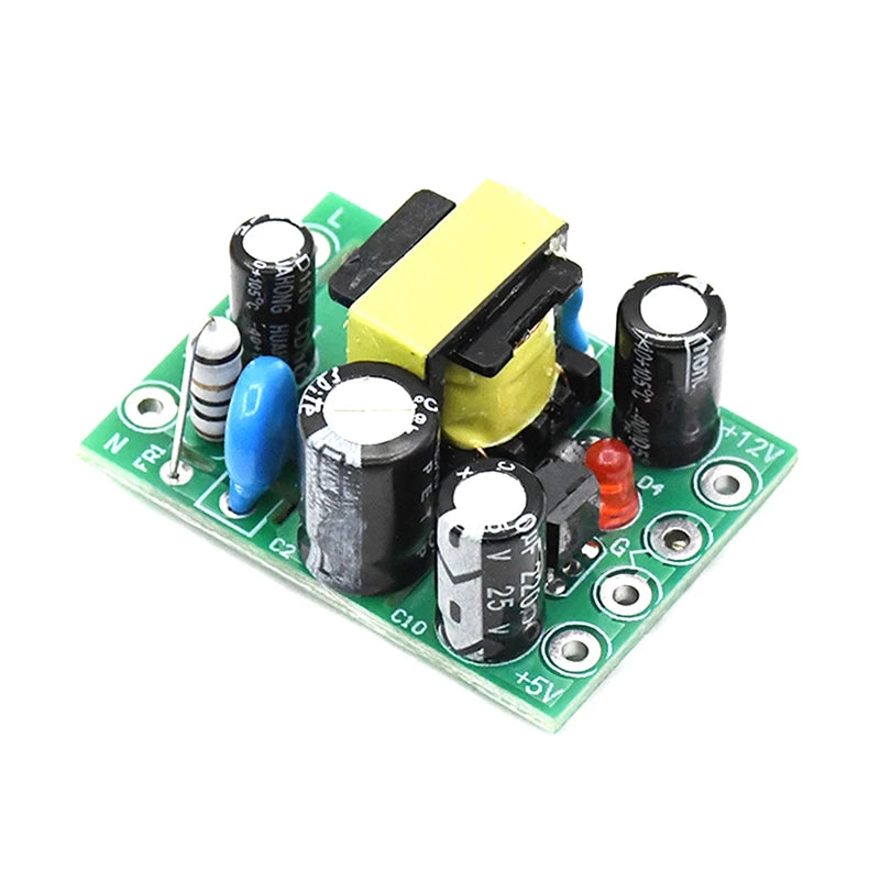 1pc New Hot Mini AC-DC Converter AC 110V 220V To DC 12V 0.2A+5V Module Board Wholesale