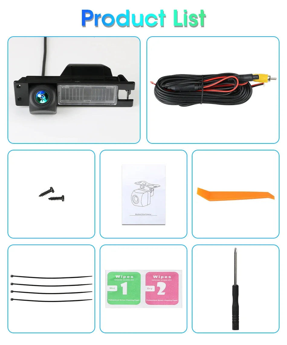 175 Degree Car Rear View Camera AHD 1080P Backup Reverse Parking For Opel Astra H J Corsa D Meriva A Vectra C Zafira Insignia