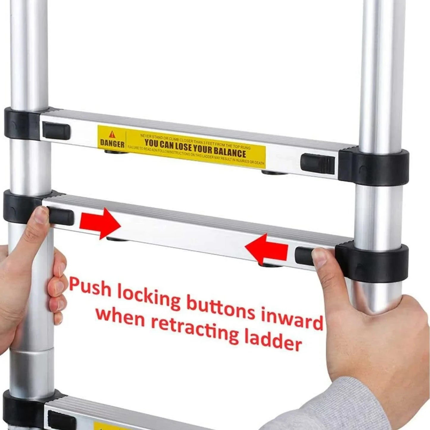 ZC1-Best Selling Modern Portable Telescopic Aluminum Ladder Multi-Purpose Insulated Home Engineering Industrial Living Room