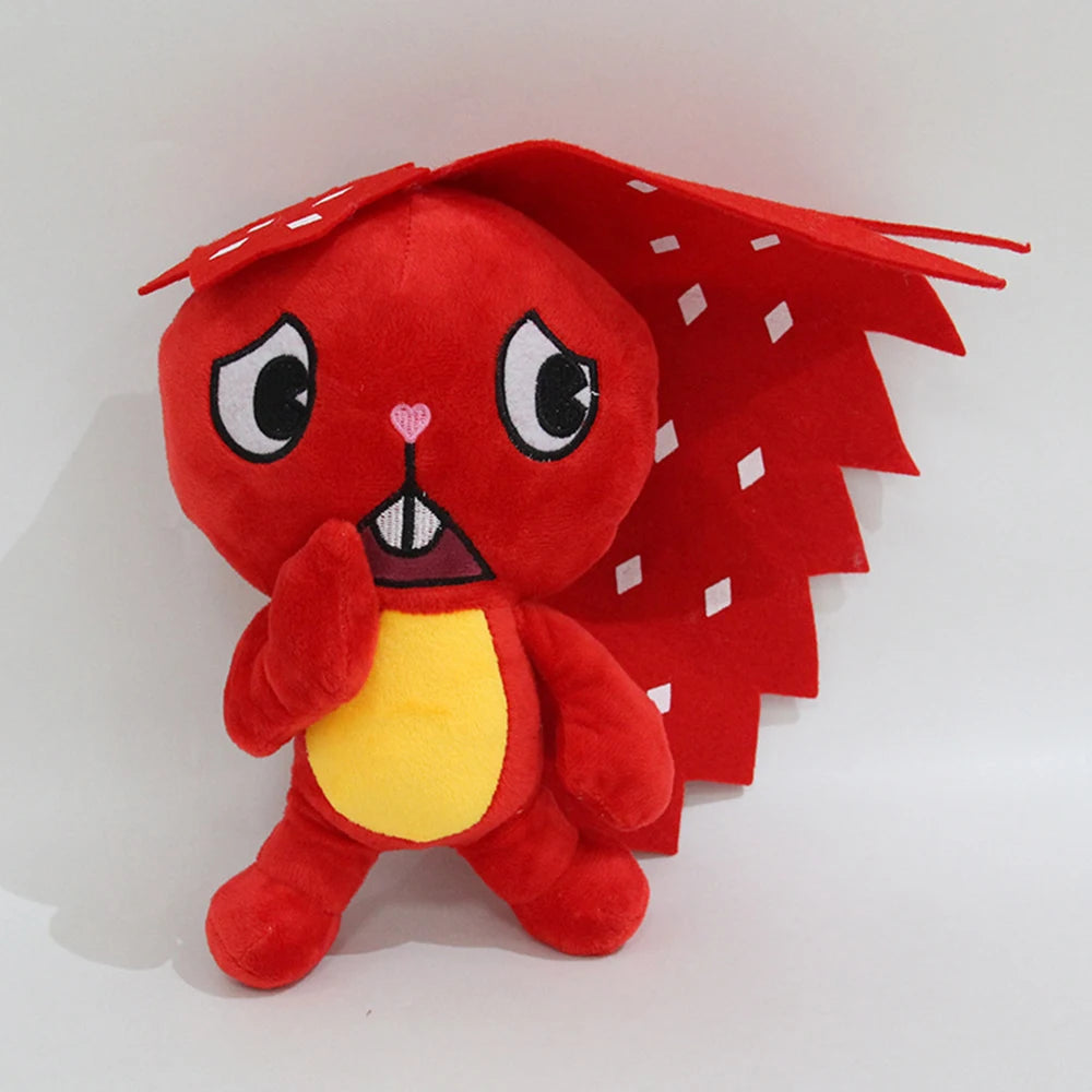 20-28cm Happy Tree Friends Plush Doll Cartoon Anime Plush Toys Flakey Flippy Soft Pillow Room Decor Doll Gift For Boys Girls