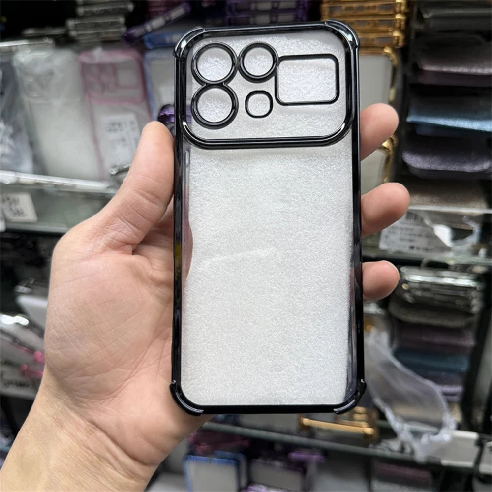For Infinix Note 60 Pro Case Infinix Note 60 Camera Protect Electroplated Transparent Silicone Cover Infinix Note60 Pro5G Bumper