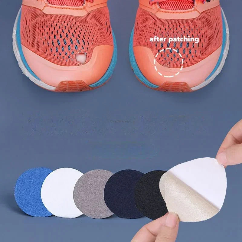 Shoe Patch Vamp Repair Sticker Subsidy Sticky Shoes Insoles Heel Protector Heel Hole Repair Lined Anti-Wear Heel Foot Care Tool