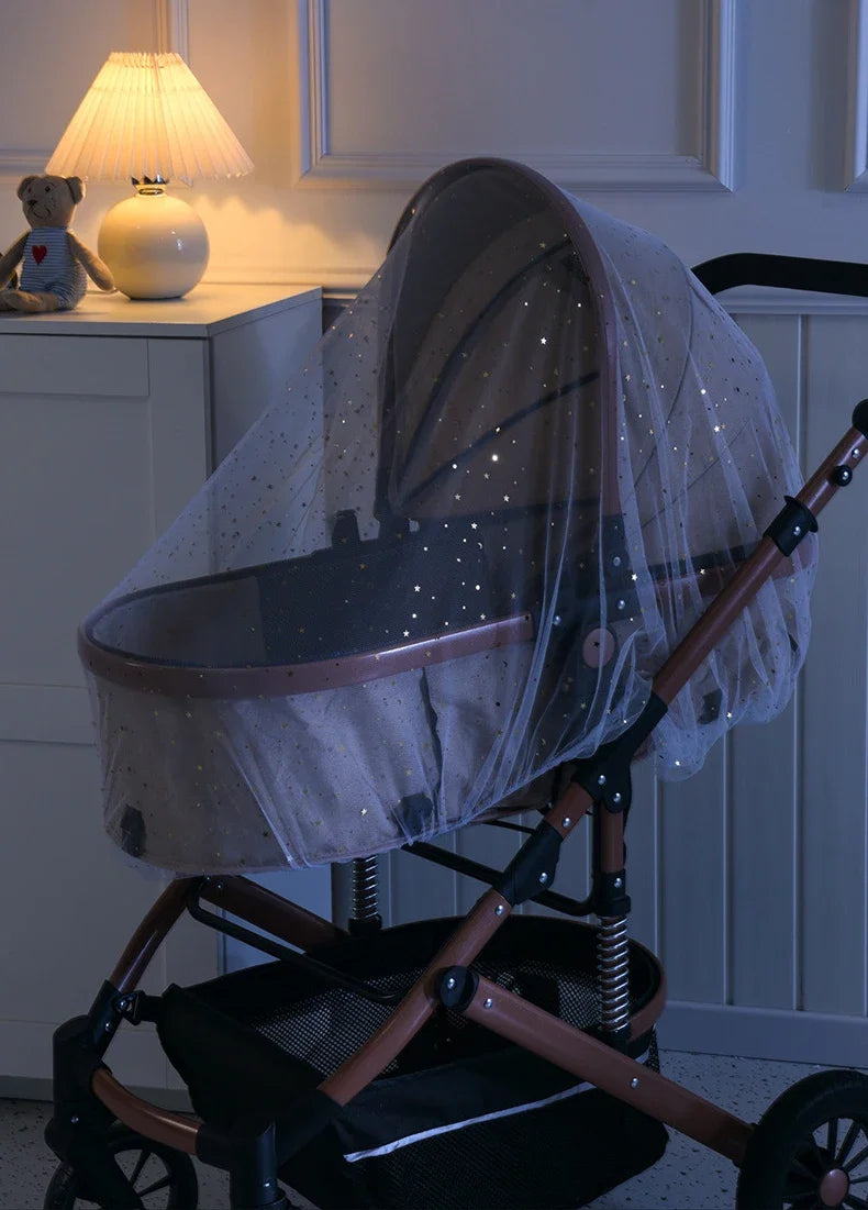 Baby Cart Sunshade Mosquito Net Universal Pram Net Buggys Insect Fly Net Protection Cover for Stroller Pushchair