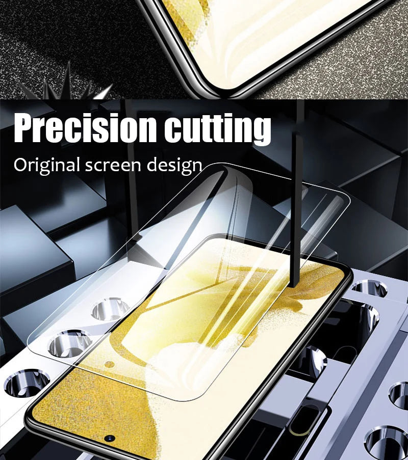 5Pcs Tempered Glass for Samsung Galaxy S23 S24 Fe S25 Ultra S21 S22 Plus Screen Protector for Samsung A16 A15 A36 A35 A56 A55