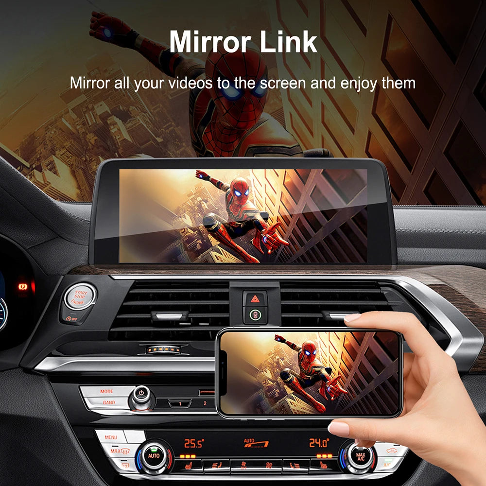 Wireless CarPlay Android Auto for BMW NBT CIC System 1 2 3 4 5 6 7 Series X1 X3 X4 X5 X6 MINI E60 E84 E70 F26 F25 F10 F11F20 F21