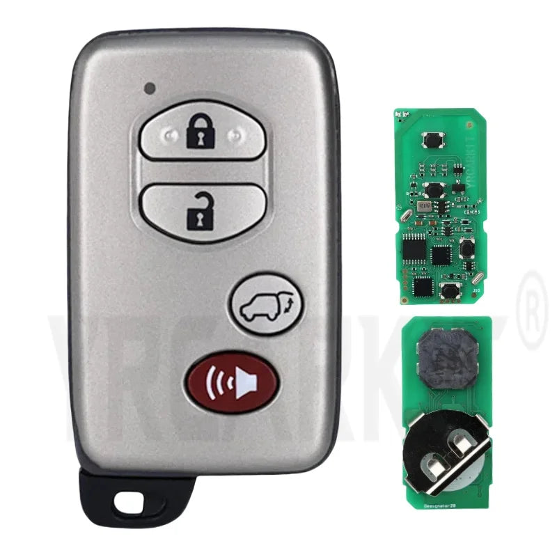 For Toyota Venza Prius C Prius V 4Runner 2009-2018 314.3MHz HYQ14ACX Board: 271451-5290 Smart Card Remote Key Fob Keyless Entry