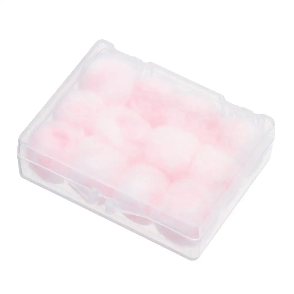 2/4/6/12/20PCS Gift Soft Wax Cotton Earplugs Wax Kneadable Ear Plugs Airplane Sound Insulation Noise Reduction Ear Plug Unisex