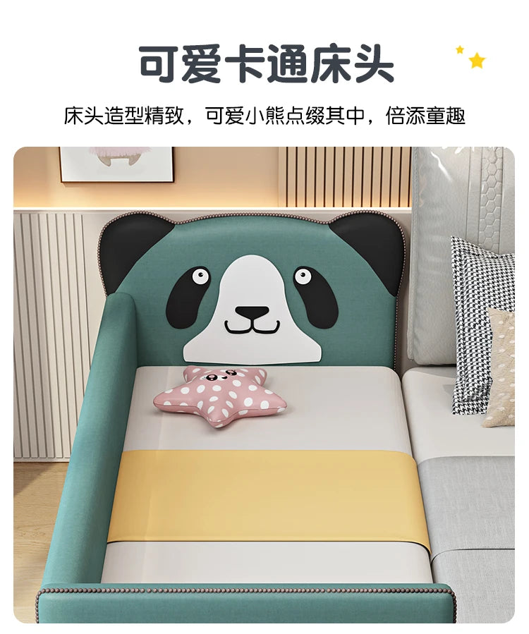 Barrier Stairs Children Beds Single Safety Bedrooms Wooden Kids Bed Mattresses Toddler Luxury Lit Cabane Enfant Home Furniture