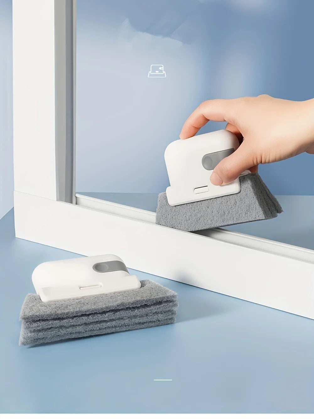 Detachable Window Slot Cleaning Brush Is Suitable for Simple Cleaning of Small Gaps in Window Guide Rails and Countertops
