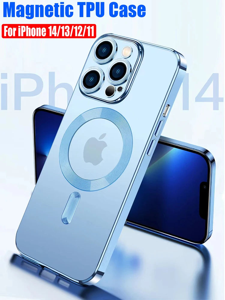 Magnetic Charging IP68 Waterproof Case For Apple iPhone 16 15 14 13 Pro Max Plus Drop proof Cover Diving Swim outdoor sport