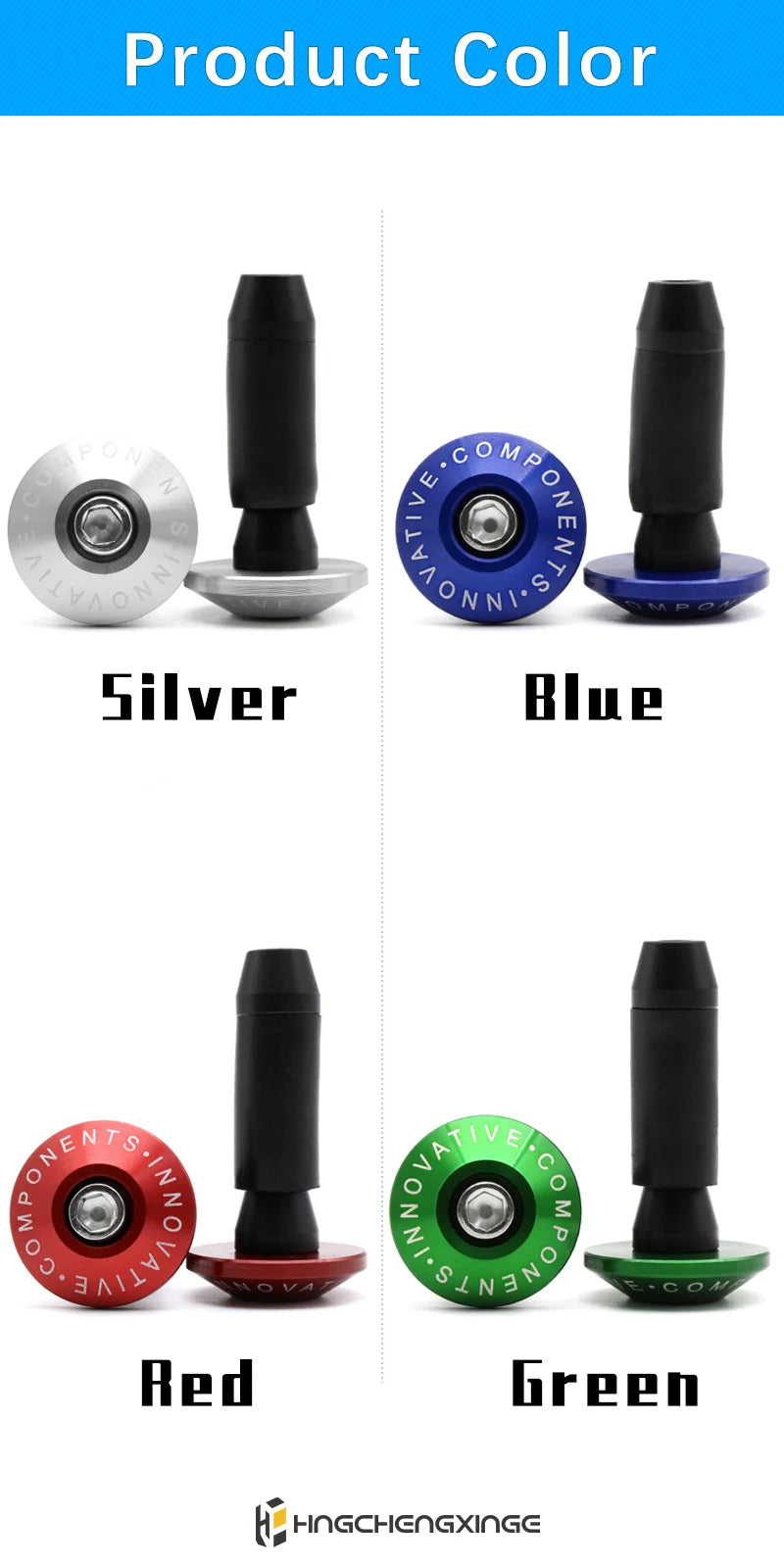 Motorcycle Handle Bar End Weight Handlebar Grips Cap Universal Motorcycle Modification Bws Handle Protection Plug Accessories