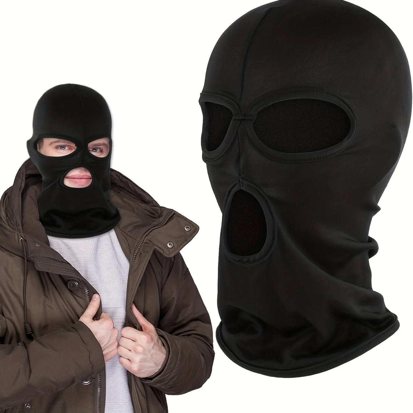 Face mask riding headgear for winter windproof skiing, cold proof sun protection, training windproof motorcycle face mask, sport