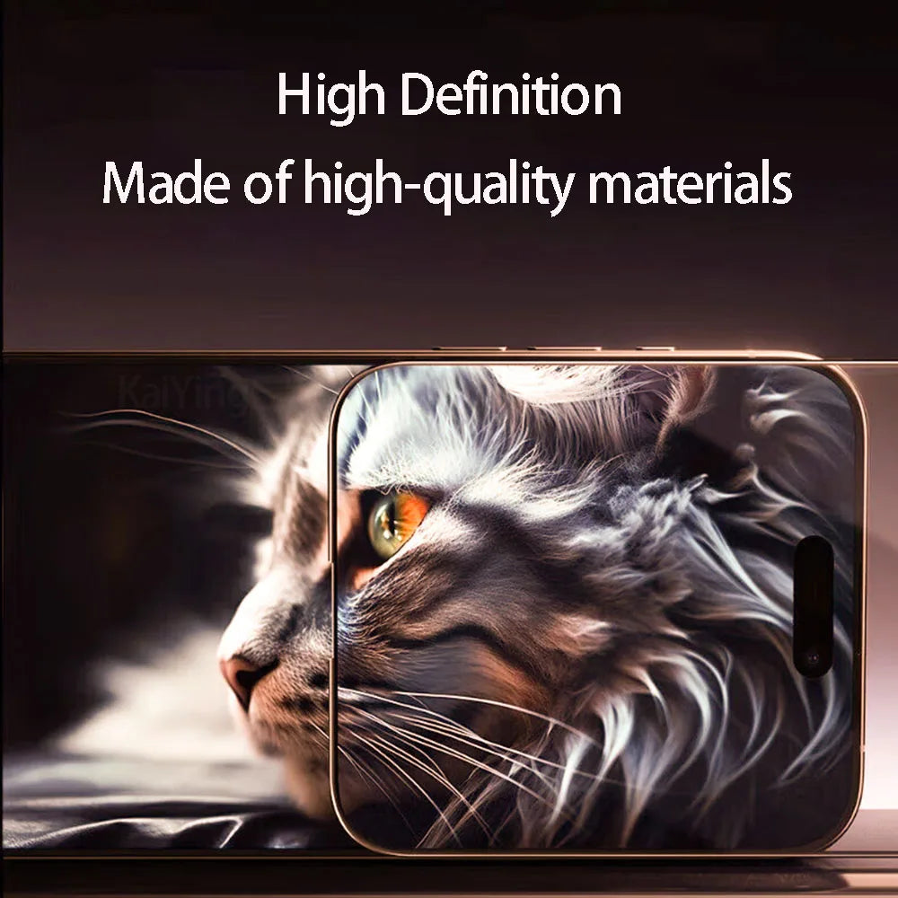 2/4Pcs Anti-Spy Tempered Glass For iPhone 16 15 14 13 12 11 Pro XS Max Screen Protector For iPhone X XR Full Cover Privacy Glass