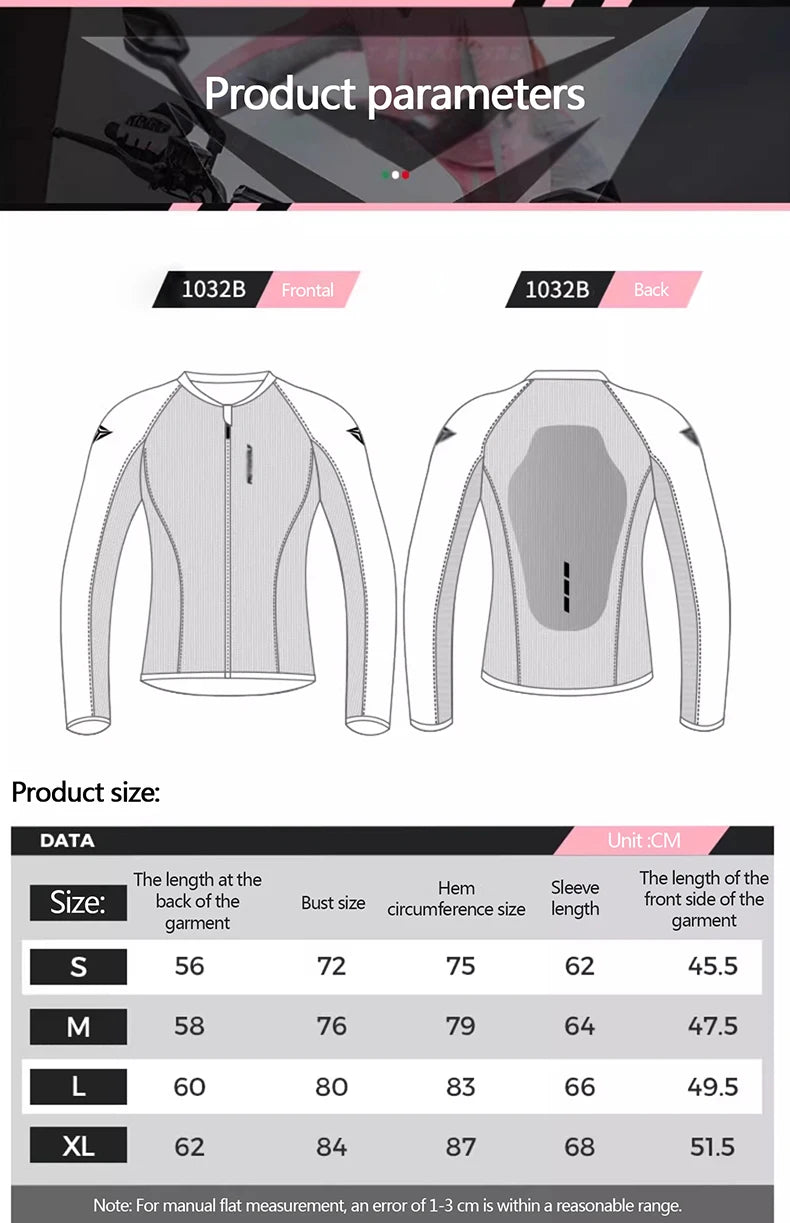 Motorcycle riding suits, all-season mesh breathable, spring and summer women's fitted, anti-drop, quick-drying clothes
