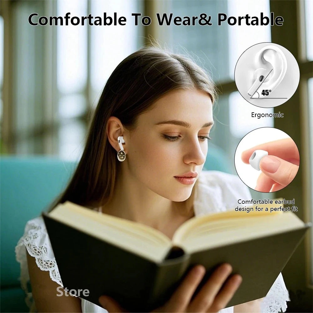 Original Air Pro Wireless Earbud Bluetooth Earphones For Xiaomi iPhone Samsung ANC Wireless Headphone Game Sport Microphone HiFi