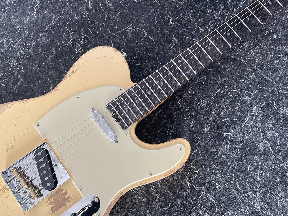 EGRK electric guitar,6 string, Rosewood Fingerboard,Relic electric guitar, High Quality, In Stock, Fast Shipping