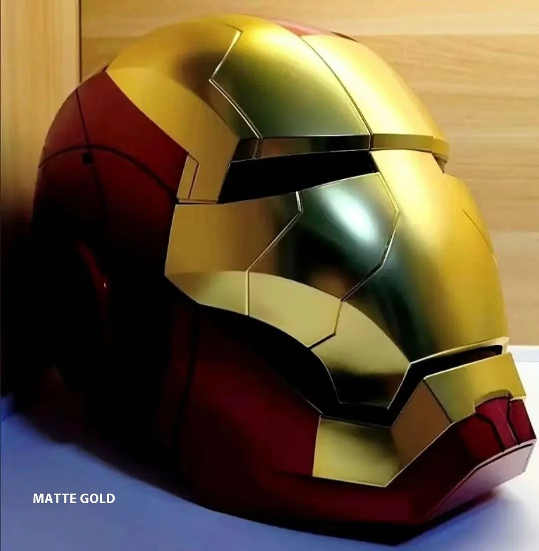 Jarvis Iron Man Helmet Mk5 Real Man Wearable And Deformable Voice Controlled Electric Opening And Touching Remote Control Ak Diy
