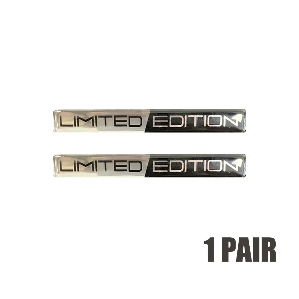 2x 3D Motorcycle Stickers Emblem Limited Edition Styling Badge Decal Sticker Motorcycle Accessories for Yamaha Suzuki Kawasaki