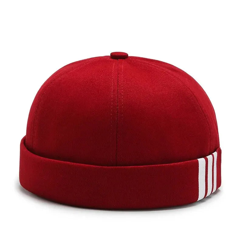 Guppi Hat Female Niche Tide Korean Version Of Japanese Hip-Hop Hat Personality Beanie Round Hat Sailor Landlord Hat Man