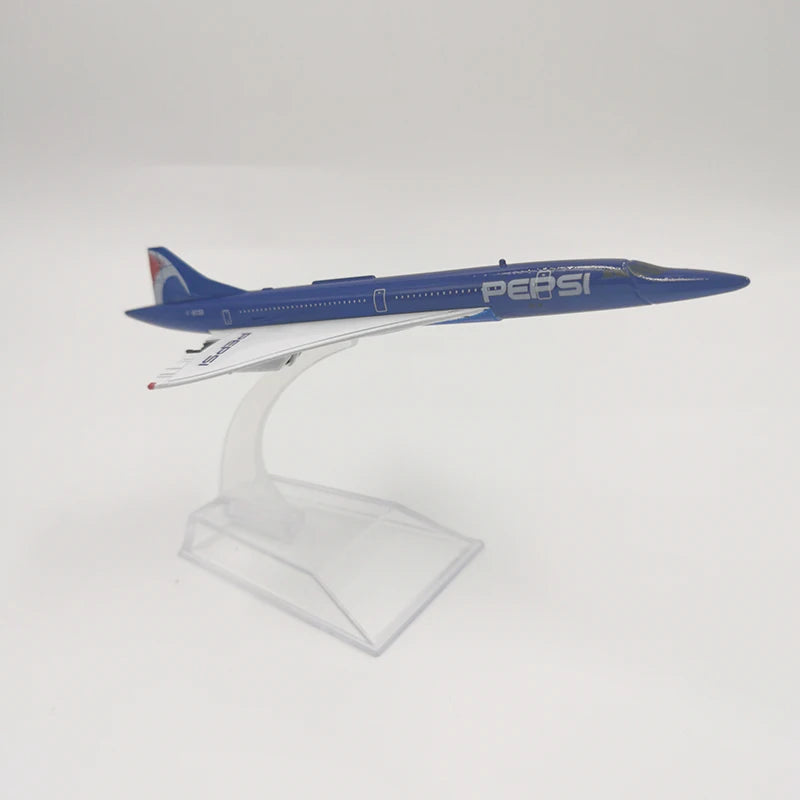 JASON TUTU 16cm Concorde Plane Airplane Model Aircraft Model Diecast Metal 1/400 Scale Planes