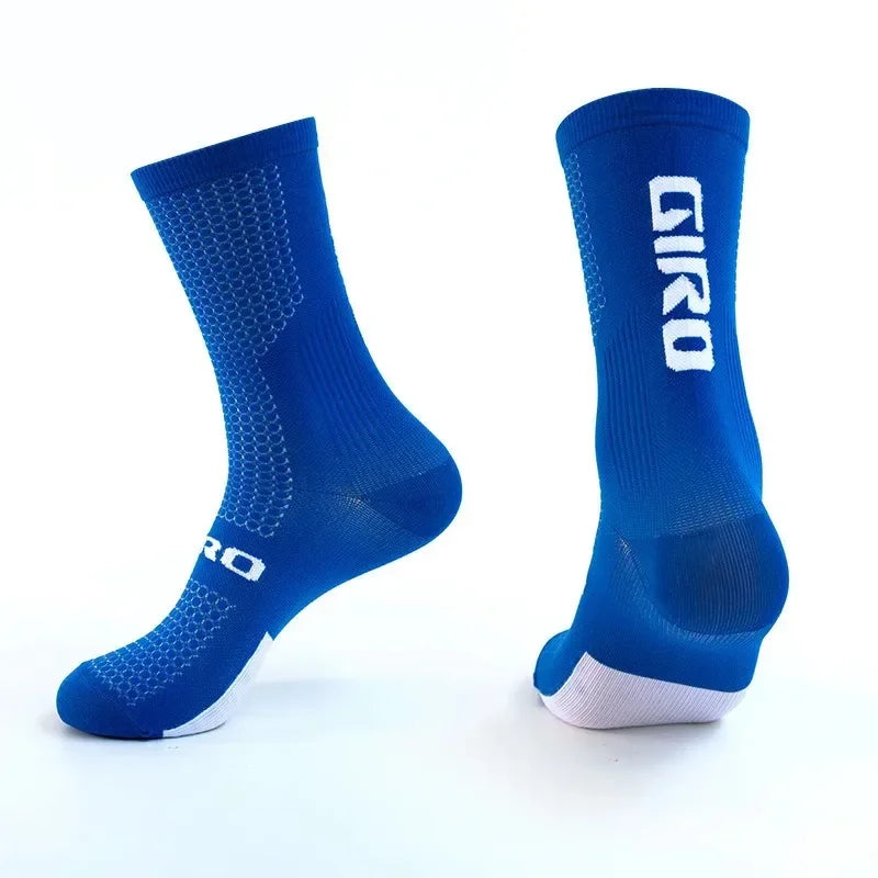 Pro Racing compression Cycling Socks Compression Breathable Mountain Bike Racing Socks Men Women calcetines ciclismo hombre