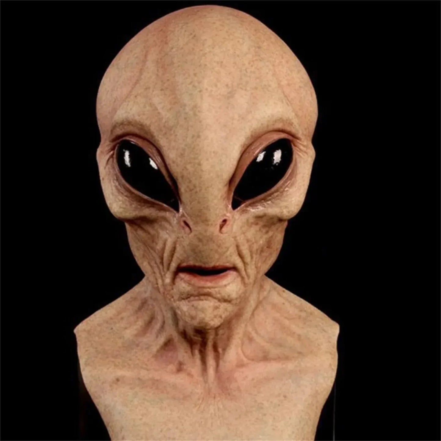 Halloween Alien Mask Scary Horrible Big Eyes Horror Alien Mask Full Head Latex Mask Mask Monster Mask Gifts