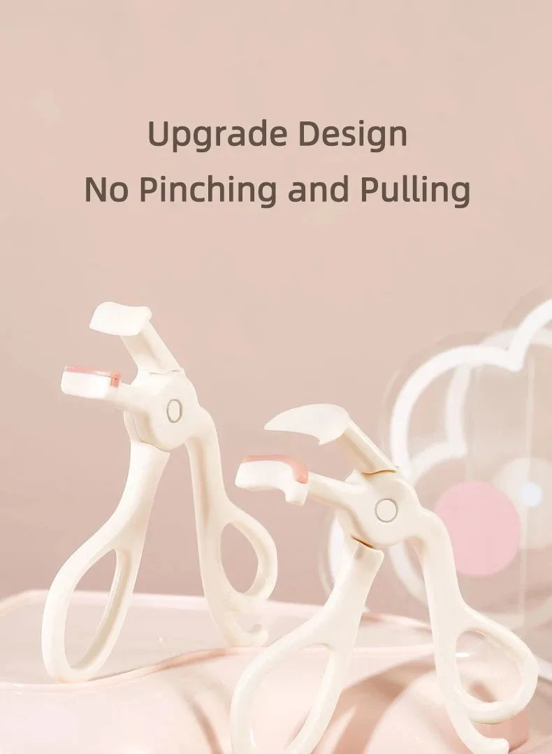 2 Style Eyelash Curler,Achieve Perfect Curls in 5 Seconds - Quick Natural Curling for Long Lasting  Makeup Tools Lash Curler