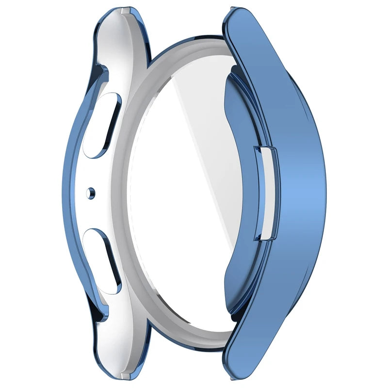 Silicone TPU Case Glass For Samsung Galaxy Watch 7 40mm 44mm Full Cover Screen Protector Bumper for Watch7 44mm 40mm Cover Shell