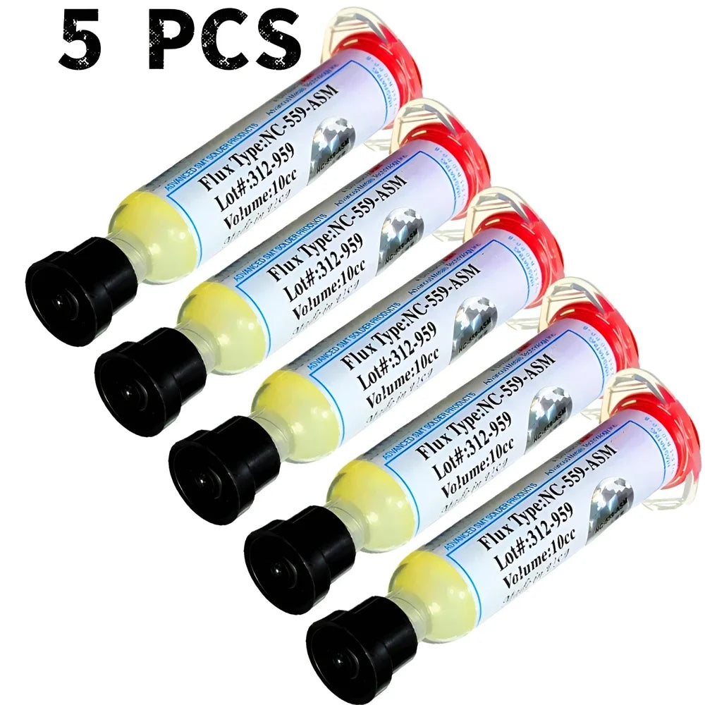 Original for Amtech Flux Mate Rod Type NC 559 RMA 223 Kingbo 218 Soldering Paste BGA QuickChip No Clean Welding Parts