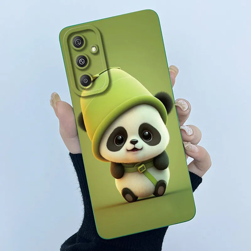 For Samsung Galaxy M34 M35 5G F34 5G Simplicity Flowers Liquid Shockproof Silicone Soft Phone Cover For SamsungM34 5G Case