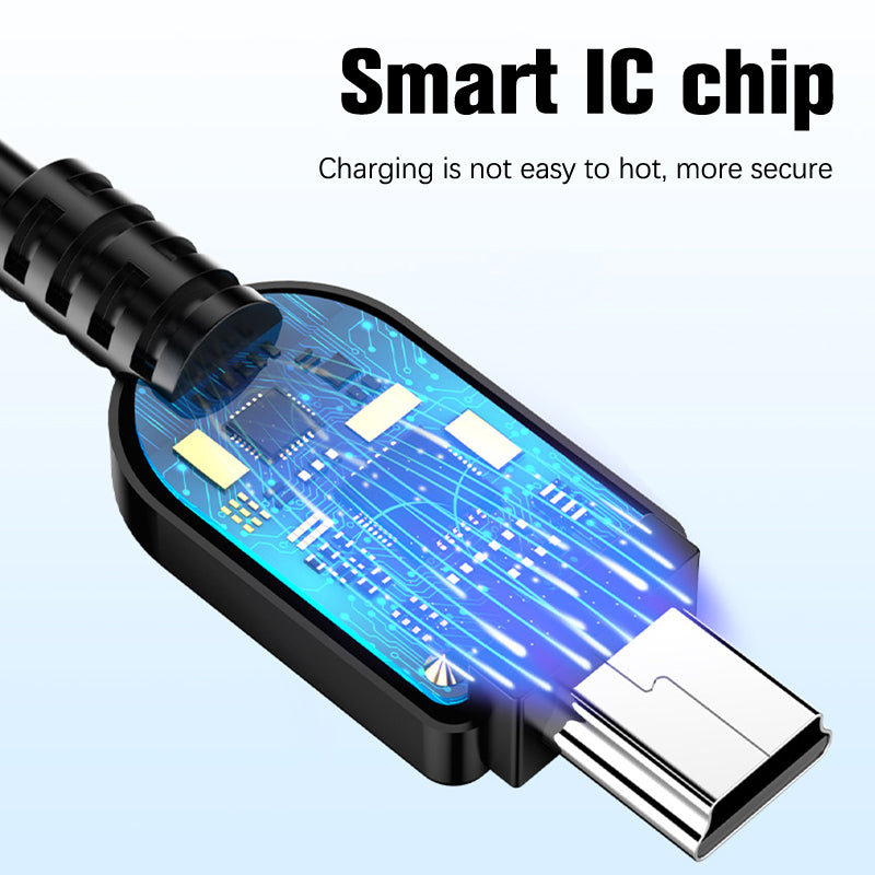 Mini USB Cable USB to Mini USB Fast Data Charger Cable For MP3 MP4 Player Car DVR GPS Digital Camera Mini USB Extra Long 2M/3M