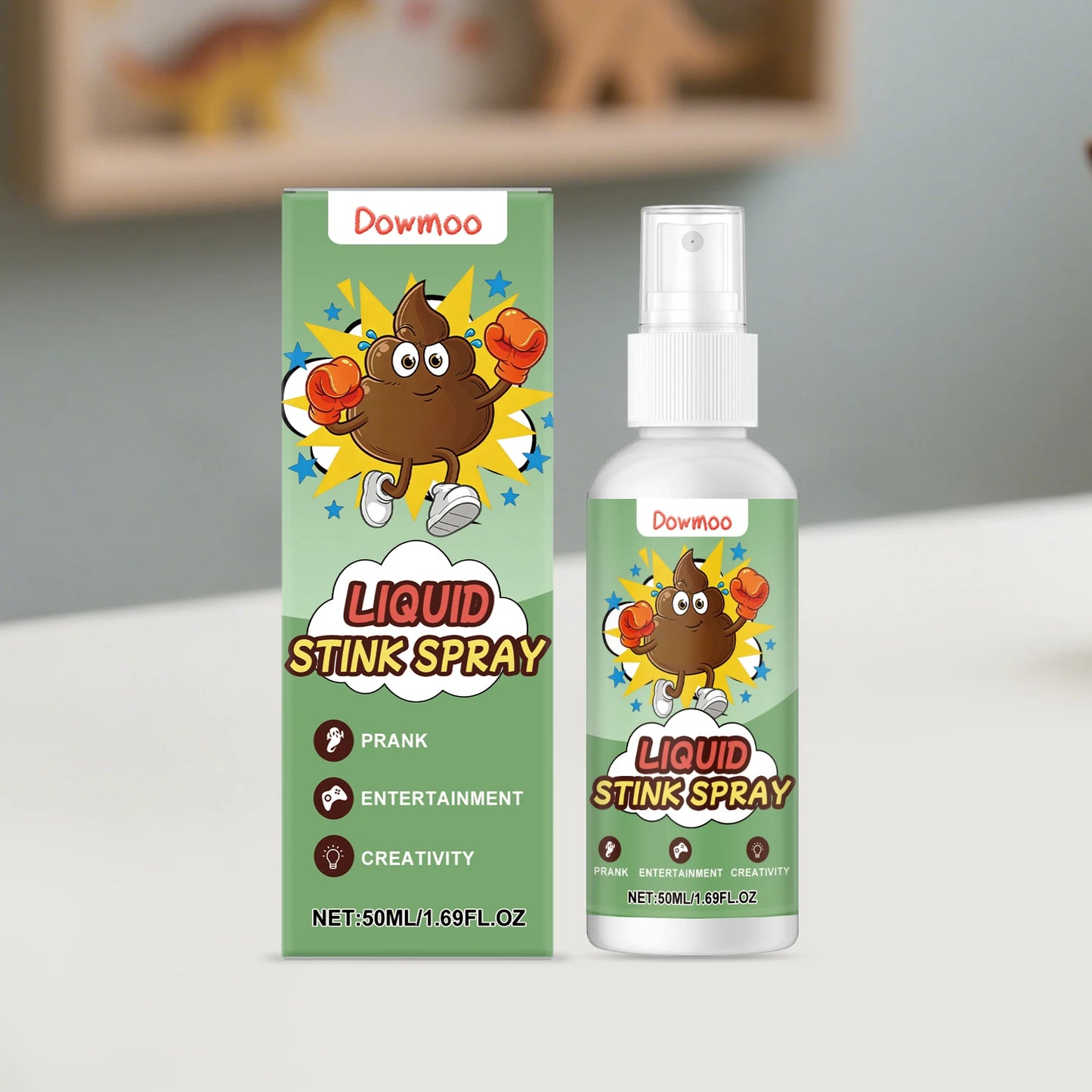 Liquid Fart Spray Non Toxic Realistic Fart Odor Prank Toy Halloween Props Ass-Smelly Funny Props Stinky Gas Spray Party Supplies