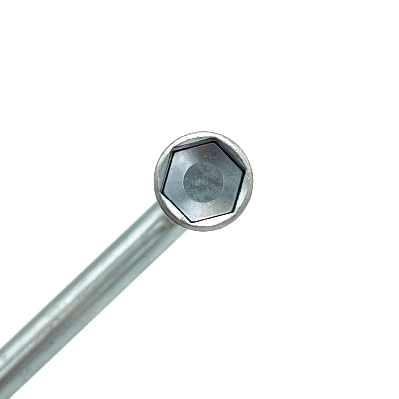 2 Pieces Novelty Hand Tools 8mm Socket Wrench with 4mm Hex Key for Electric Grass Trimmer