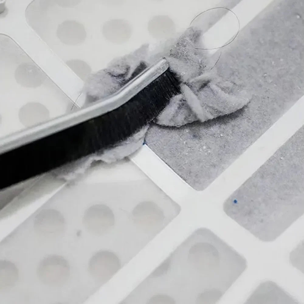 Cleaning Brush for Fine Seam Corners Groove Window Cleaning Tools Kitchen Bathroom Tiles Joints Brush Microfiber Toilet WC Brush